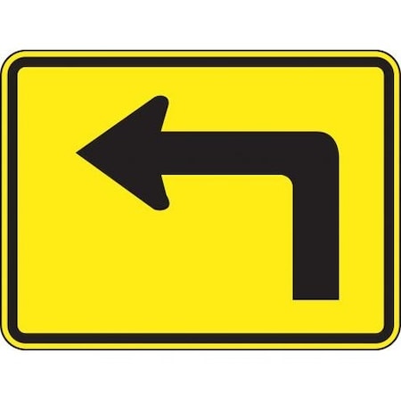 DIRECTION SIGN LEFT ADVANCE ARROW FRW318HP